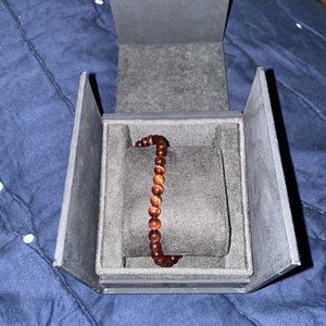 Beautiful David Yurman spiritual bead tigers eye bracelet